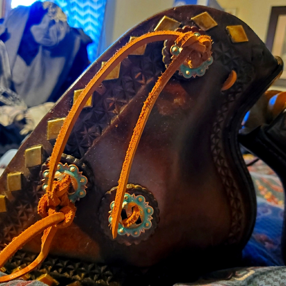 1920 J.C.Higgins western saddle